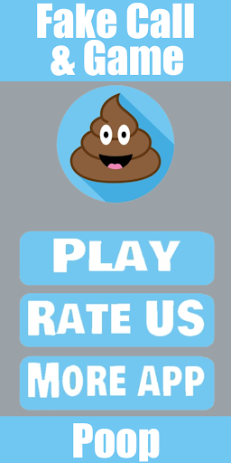 Fake Call Poop Game - عکس بازی موبایلی اندروید