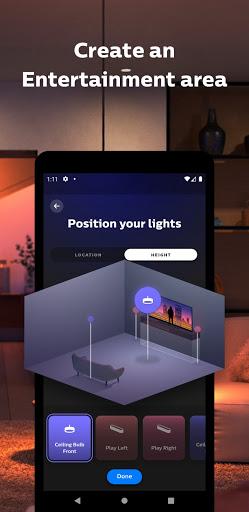 Philips Hue - عکس برنامه موبایلی اندروید