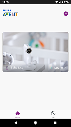 uGrow Smart Baby Monitor - عکس برنامه موبایلی اندروید