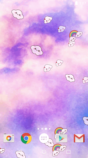 Cute Live Wallpaper - Image screenshot of android app