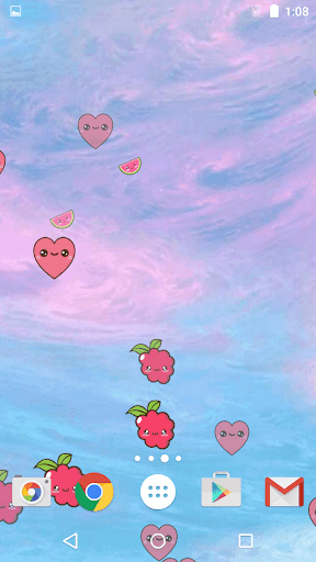 Cute Live Wallpaper - Image screenshot of android app