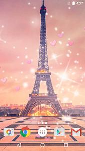 Romantic Paris Live Wallpaper - عکس برنامه موبایلی اندروید