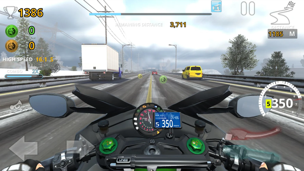 Racing Motorist : Bike Game - Gameplay image of android game
