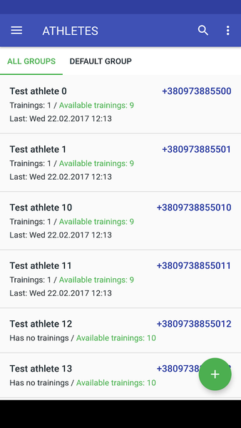 Coach Journal - Image screenshot of android app