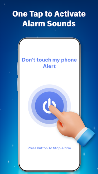 Don't touch phone: Alerter - عکس برنامه موبایلی اندروید