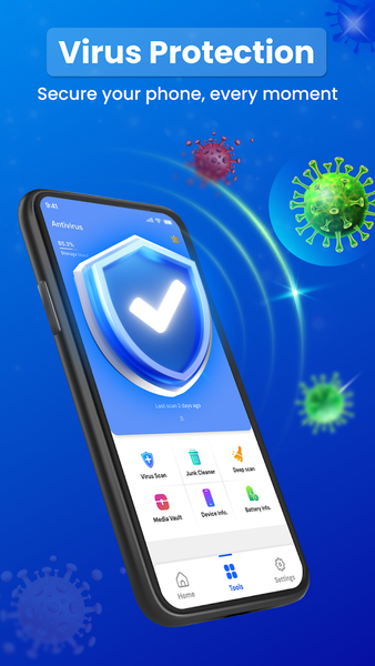 Antivirus - Clean Virus, Junk - Image screenshot of android app