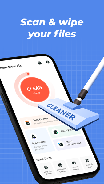 Phone Clean Fix - عکس برنامه موبایلی اندروید