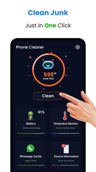 Phone Cleaner - All in one - عکس برنامه موبایلی اندروید