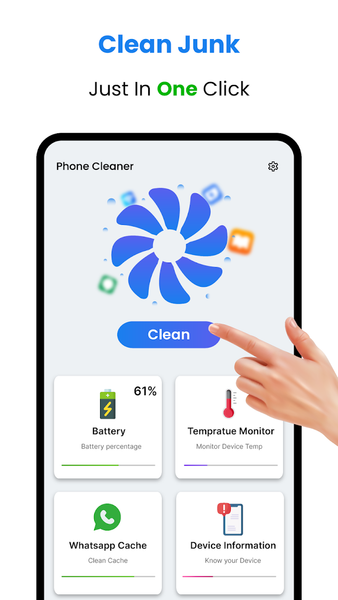 Phone Cleaner - All in one - Image screenshot of android app