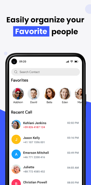 Contacts - Image screenshot of android app