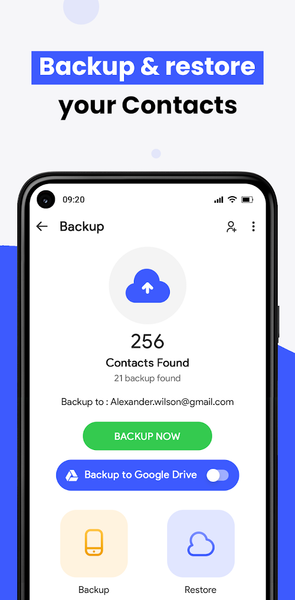 Contacts - Image screenshot of android app