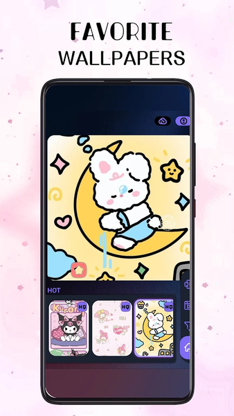 Phone designer:Wallpapers - Image screenshot of android app