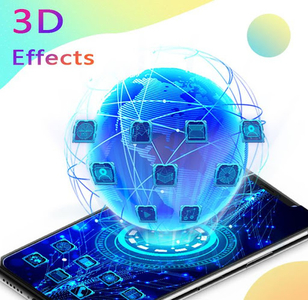 U Launcher 3D:3d themes - Image screenshot of android app