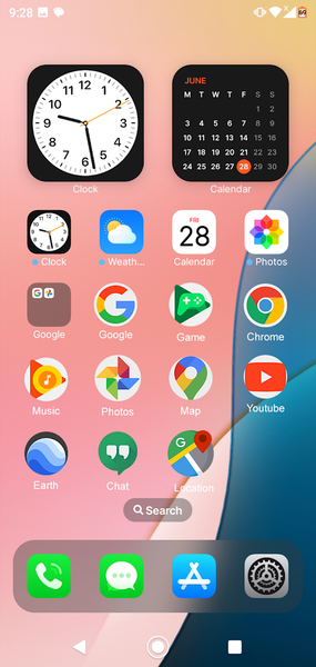 Launcher AOS ۱۷ - عکس برنامه موبایلی اندروید