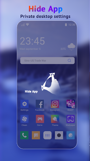 U Launcher Lite-Hide apps - عکس برنامه موبایلی اندروید