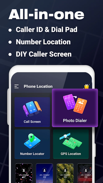 Number Location: Caller id App - Image screenshot of android app