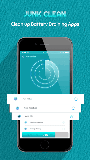 Battery Saver, Fast Charging & Phone Cleaner - عکس برنامه موبایلی اندروید
