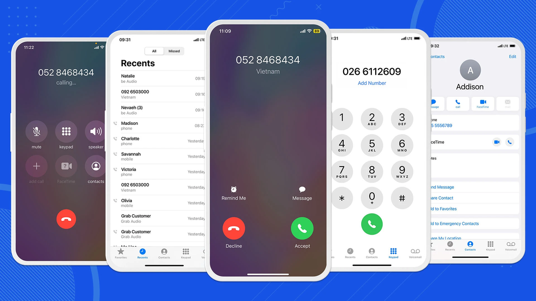 Call Phone 15- OS 17 Phone - Image screenshot of android app