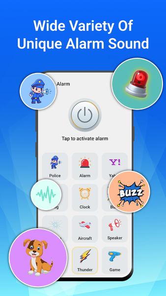 Touch Alarm - Phone Anti Theft - عکس برنامه موبایلی اندروید