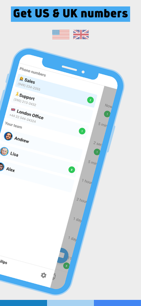 Phone2: Business Phone Number - Image screenshot of android app