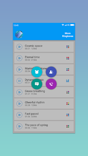 Galaxy S9 Ringtones - Image screenshot of android app