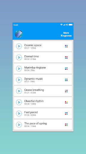 Galaxy S9 Ringtones - Image screenshot of android app