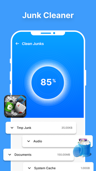 Phone Cleaner Kit: Virus Scan - Image screenshot of android app