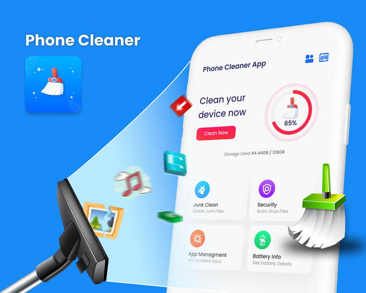 Phone Cleaner Pro: Junk Clean - Image screenshot of android app