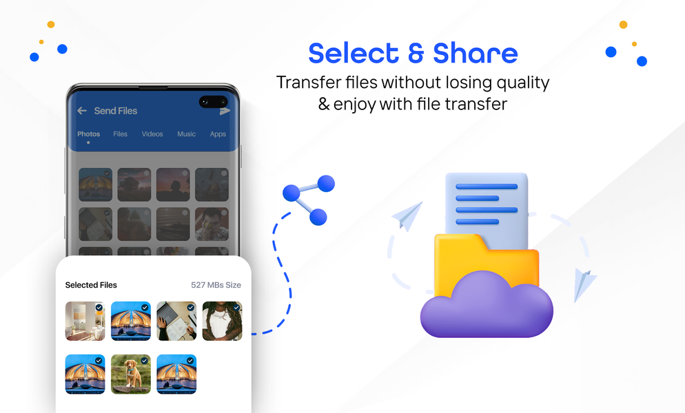 Smart Phone Data Transfer - عکس برنامه موبایلی اندروید
