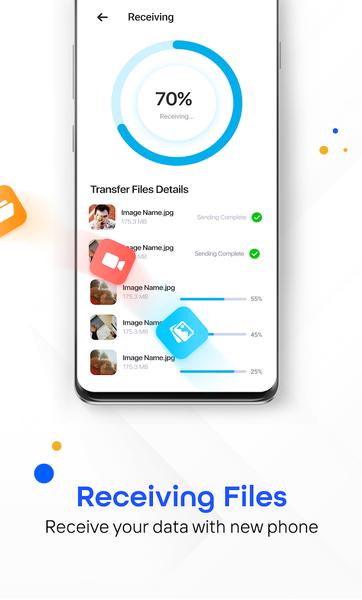 Smart Phone Data Transfer - عکس برنامه موبایلی اندروید