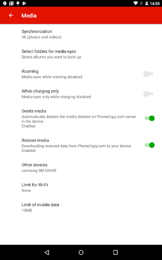 PhoneCopy: Backup & Restore - عکس برنامه موبایلی اندروید