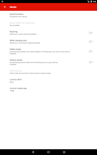 PhoneCopy: Backup & Restore - عکس برنامه موبایلی اندروید