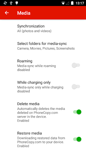 PhoneCopy: Backup & Restore - عکس برنامه موبایلی اندروید