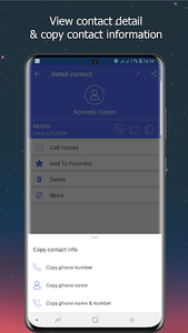 Phone Dialer - Contacts and Calls - عکس برنامه موبایلی اندروید