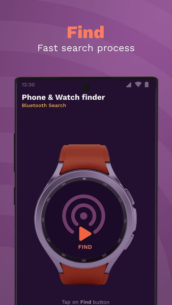 Phone & Watch finder - Image screenshot of android app