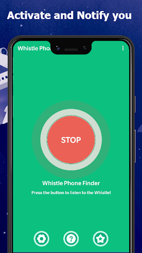 Find My Phone by Whistle - Image screenshot of android app