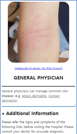 Model Dermatol – Skin Disease - Image screenshot of android app
