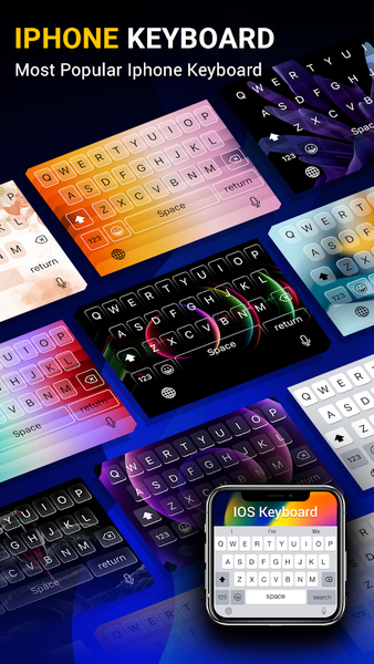 iphone ۱۵ Keyboard Fonts Emoji - عکس برنامه موبایلی اندروید