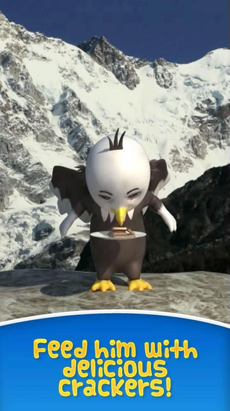 Talking Baby Eagle - Image screenshot of android app