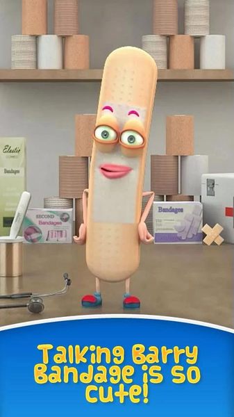 Talking Barry Bandage - Image screenshot of android app