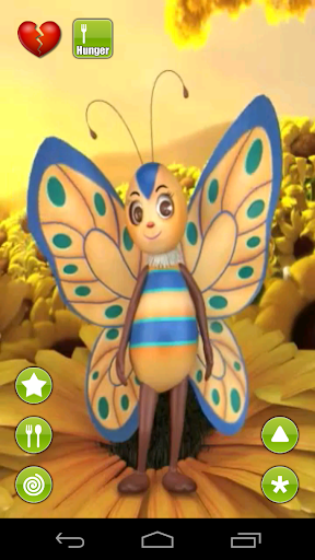 Talking Beth Butterfly - Image screenshot of android app