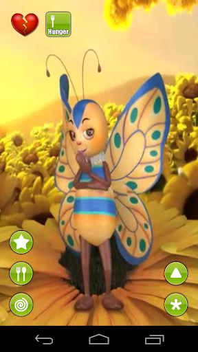 Talking Beth Butterfly - Image screenshot of android app