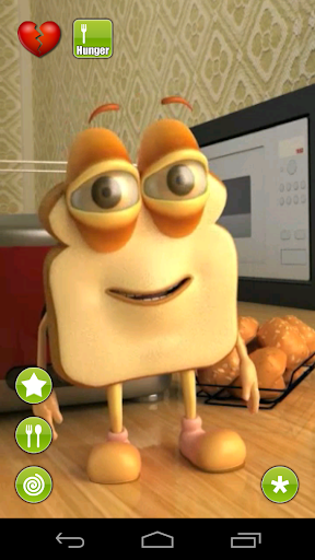 Talking Bread - Image screenshot of android app