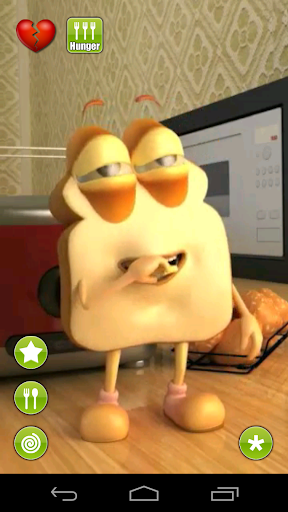 Talking Bread - Image screenshot of android app