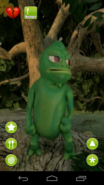 Talking Chameleon - Image screenshot of android app