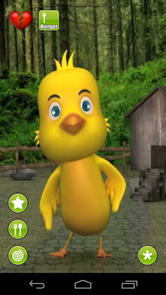 Talking Chicken - Image screenshot of android app