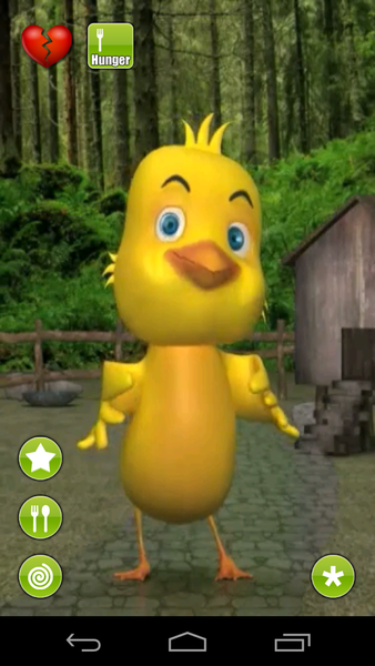 Talking Chicken - Image screenshot of android app