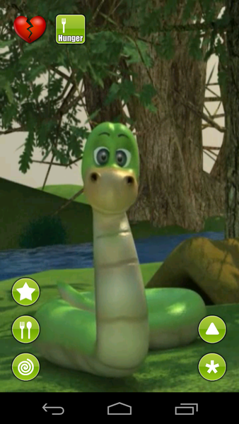 Talking Snake - Image screenshot of android app