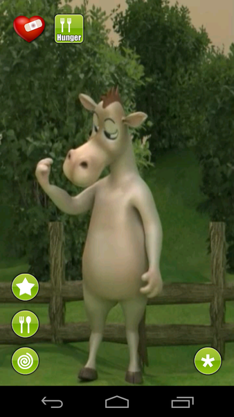 Talking Donkey - Image screenshot of android app