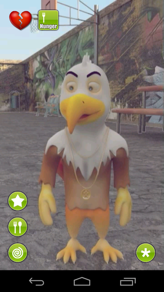 Talking Eagle Game - Image screenshot of android app